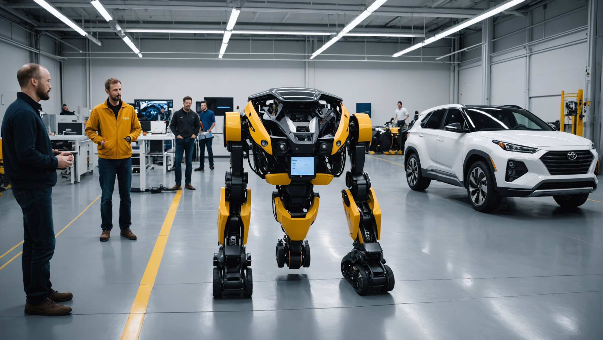 entdecken sie, wie toyota und boston dynamics (hyundai) gemeinsam an der entwicklung innovativer robotertechnologien arbeiten, die unsere zukunft verändern werden. seien sie bereit für eine faszinierende reise in die welt der robotik!