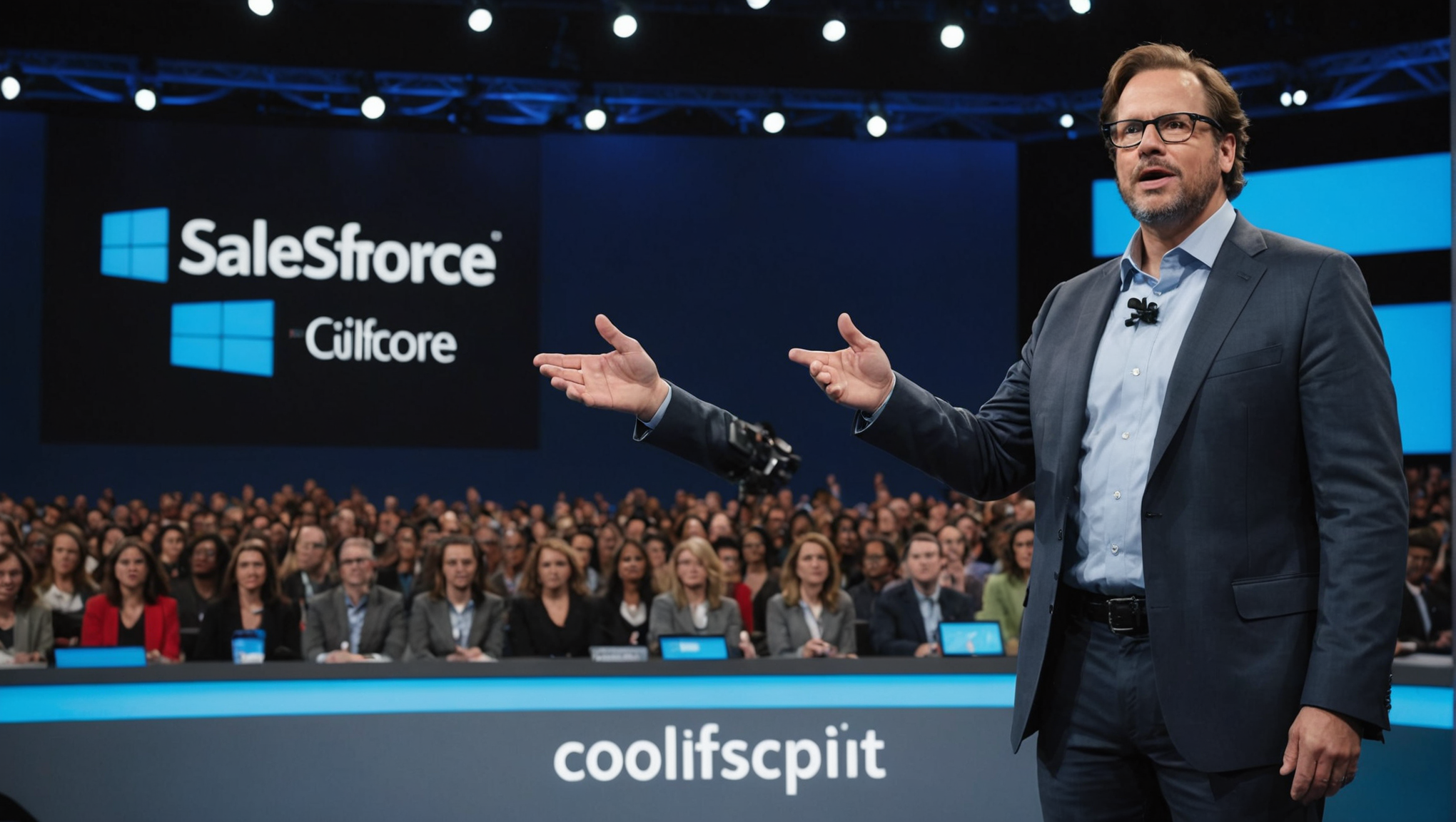 erfahren sie, wie der ceo von salesforce microsofts copilot ai verspottet und welche auswirkungen dies auf die ki-branche hat. entdecken sie die hintergründe und die reaktionen der tech-community auf diese interessante auseinandersetzung.