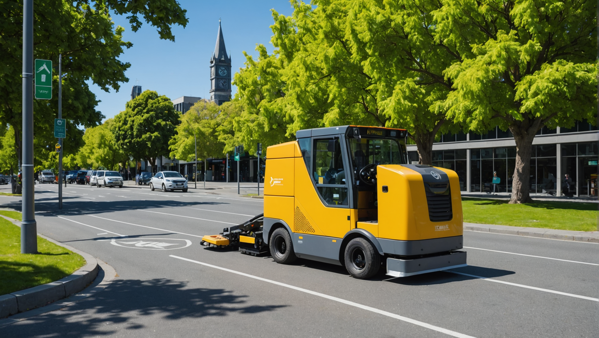 christchurch hat eine moderne elektrische straßenreinigungsmaschine eingeführt, um die radwege der stadt umweltfreundlich und effizient zu reinigen. erfahren sie, wie diese innovation zur verbesserung der urbanen infrastruktur beiträgt und die lebensqualität der radfahrer steigert.