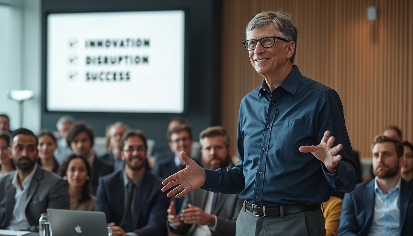 entdecken sie die entscheidenden tipps von bill gates für ihre vorstellungsgespräche. erfahren sie, wie sie mit seinem bewährten satz nicht nur überzeugen, sondern auch einen bleibenden eindruck hinterlassen können.