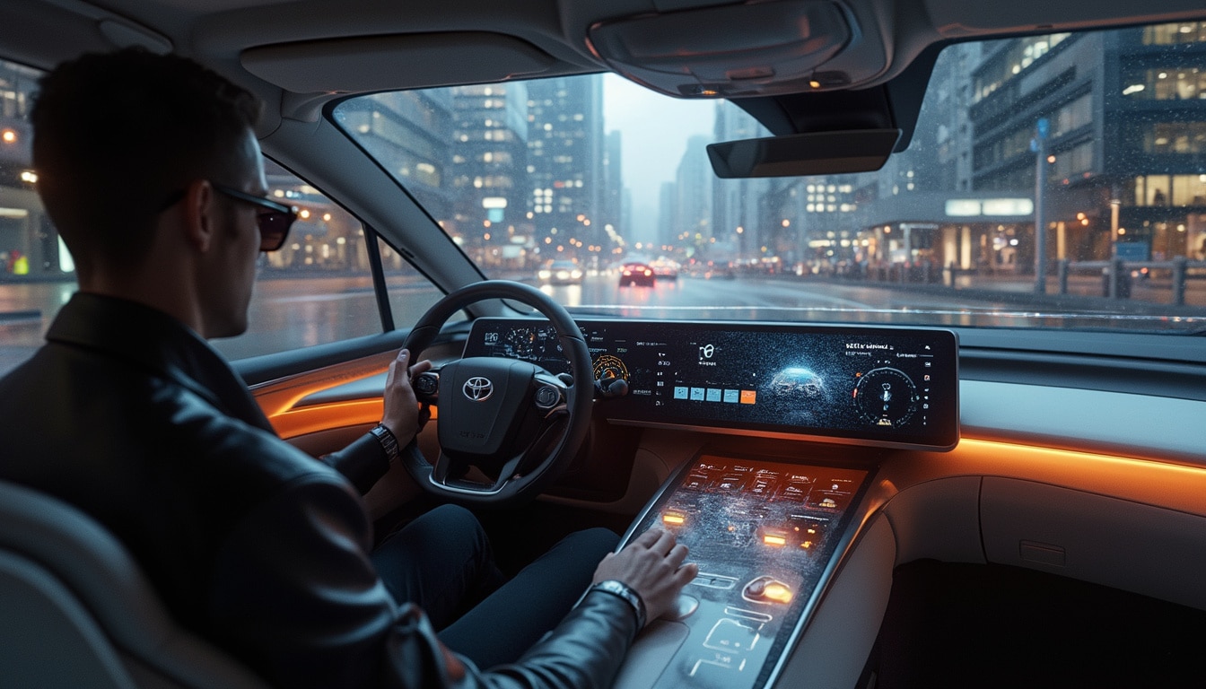 entdecken sie, wie d-technologie das cockpit revolutioniert! toyotas innovativer ansatz in der armaturenbrettgestaltung zeigt mutige schritte in die zukunft. lesen sie mehr über die neuesten entwicklungen und trends in der fahrzeugtechnologie.