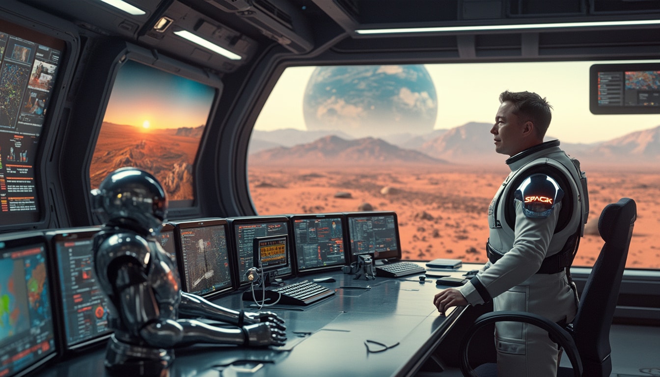 elon musk plant die entsendung des roboter grok-3 auf den mars im jahr 2026. erfahren sie, wie dieser hochentwickelte roboter die erforschung des roten planeten revolutionieren könnte und welche technologischen innovationen ihn antreiben.