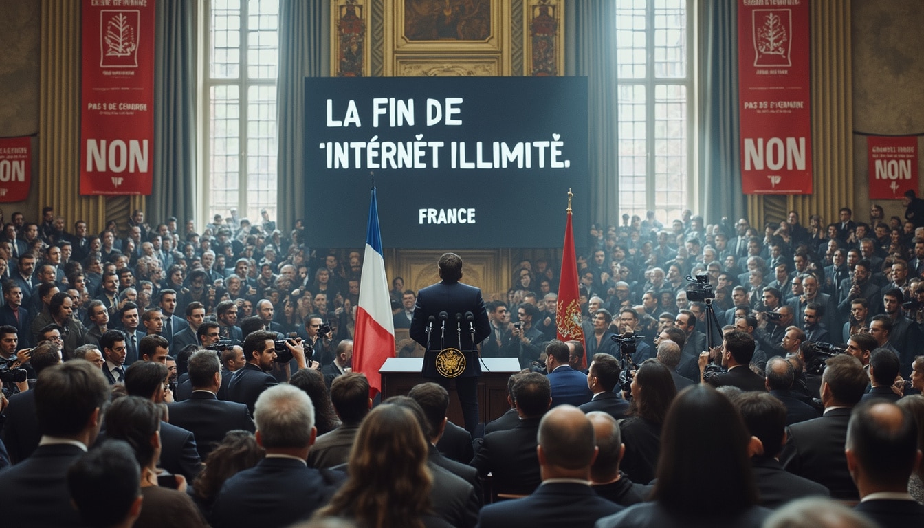 frankreich plant, das unbegrenzte mobile internet zu verbieten, was fragen zur rückkehr der datentarife der 2000er jahre aufwirft. entdecken sie die möglichen auswirkungen auf nutzer und anbieter in diesem umfassenden artikel.