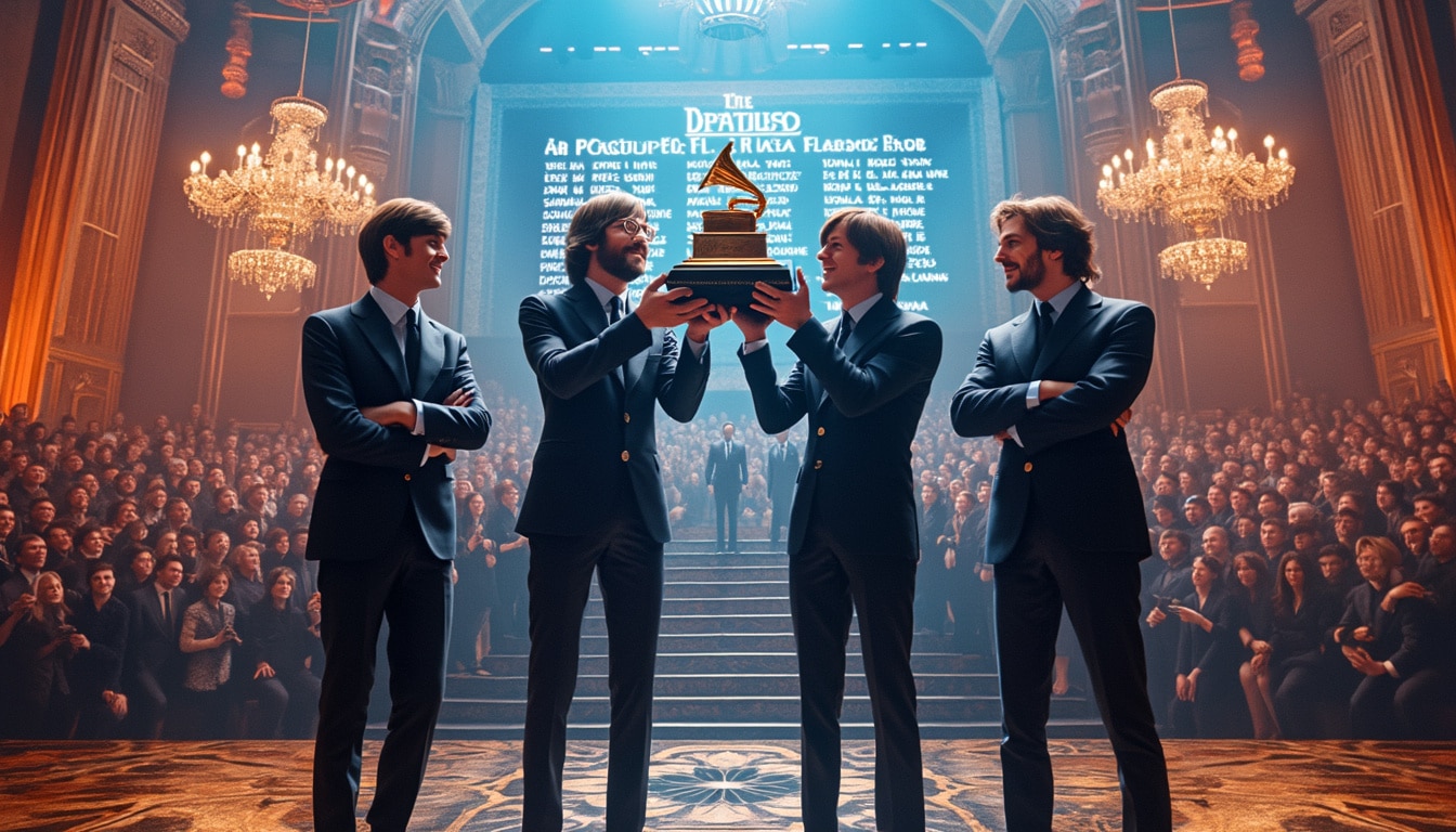 entdecken sie, wie die legendären beatles mit hilfe von künstlicher intelligenz einen grammy gewinnen konnten. ein faszinierender einblick in die verbindung von musikgeschichte und modernster technologie.