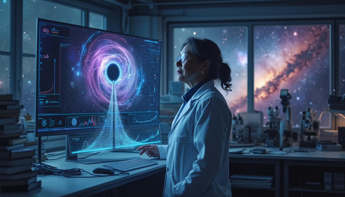entdecken sie die faszinierenden theorien über schwarze löcher! ein renommierter wissenschaftler präsentiert packende beweise, die das verständnis des universums revolutionieren könnten. lassen sie sich von der wissenschaft fesseln!