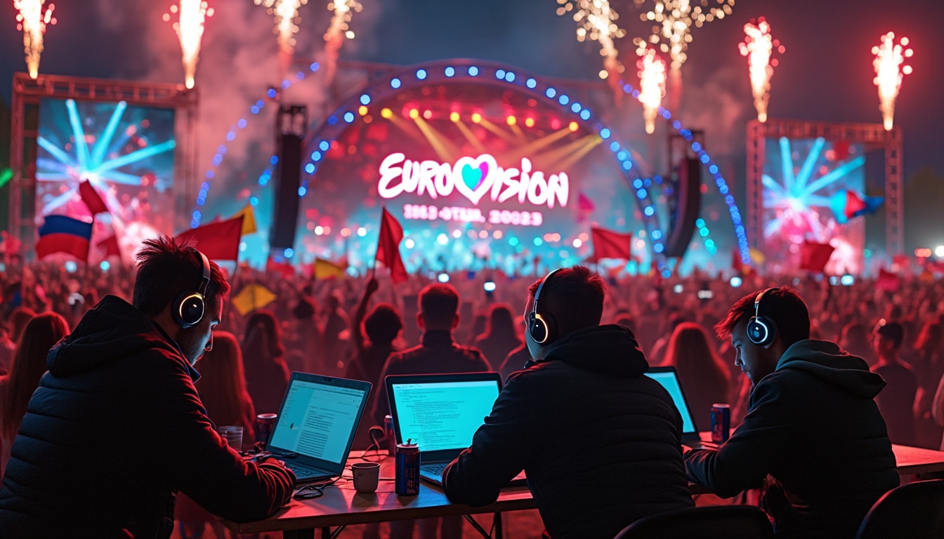 erfahren sie, wie ddos-angriffe die eurovision beeinflussen könnten, ohne den reibungslosen ablauf der veranstaltung zu stören. entdecken sie sicherheitsstrategien und maßnahmen, um die integrität des events zu gewährleisten.