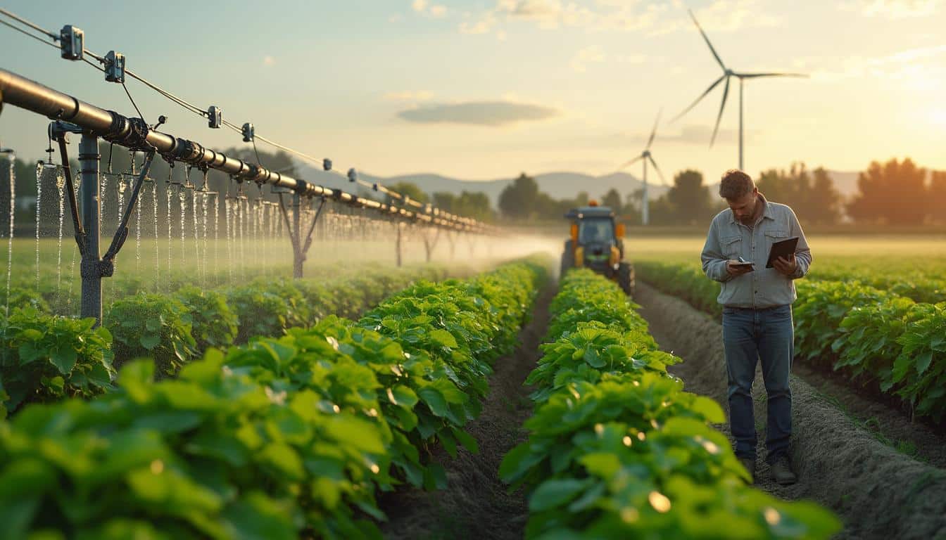 entdecken sie in der gironde bahnbrechende technologische innovationen, die ein nachhaltiges wassermanagement in der kartoffelproduktion ermöglichen. erfahren sie, wie modernste technologien dazu beitragen, den wasserverbrauch zu optimieren und die ernteerträge zu steigern, während gleichzeitig die umwelt geschont wird.